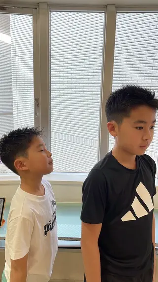 メンズ キッズ 三井 大輝のヘアスタイル