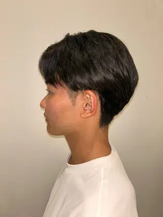 ショート メンズ 無料カットカラー／ モデル募集💈市川春のヘアスタイル