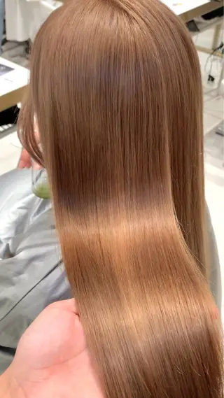 ミディアム カラー 韓国ヘア/レイヤー/ 顔まわり/りょーとのヘアスタイル