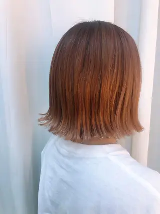 ショート カラー いけがみ ゆかなのヘアスタイル