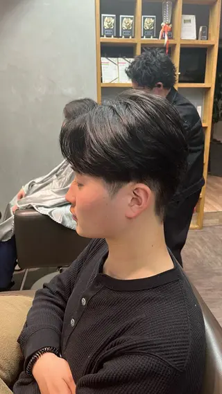 メンズ メンズカット パーマ飯野友喜のヘアスタイル