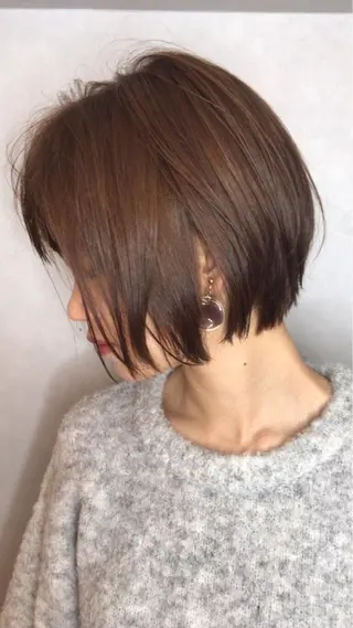 ショート カラー BROCANTE立川 karasawa.nのヘアスタイル