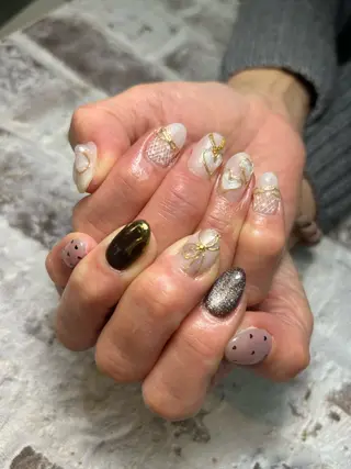 ネイル 東十条muumii ネイルまつ毛のネイルデザイン