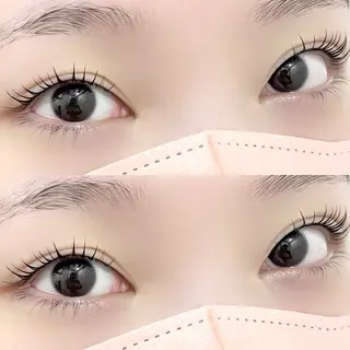 マツエク・マツパ Crescent Eye Moeのマツエク・マツパデザイン