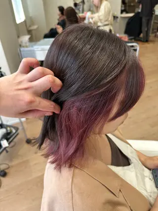 ミディアム 【似合わせ】 藤原 拓徒のヘアスタイル