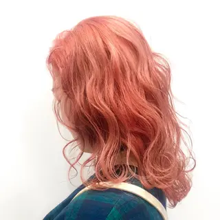 ミディアム カラー パーマ stylist 🌸 kana.のヘアスタイル
