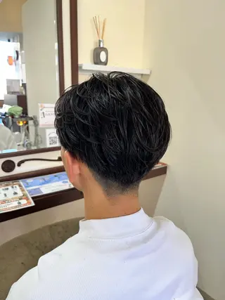 ショート パーマ メンズ 🧊メンズ特化🧊 高木航希のヘアスタイル
