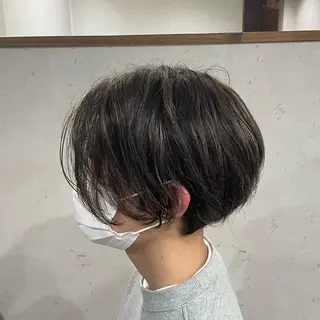 ショート カラー ナチュラルカラー 錦糸町【三橋衿奈】のヘアスタイル