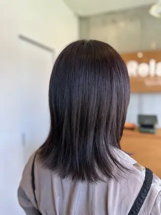 ミディアム 後藤 千絵のヘアスタイル