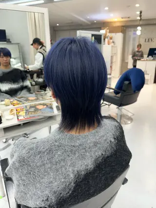 ミディアム メンズ 北川大輔🌟 小顔レイヤーカットのヘアスタイル