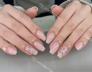ネイル 神田 ココナッツのネイルデザイン