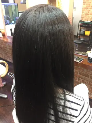 ロング パーマ 桧山 真のヘアスタイル