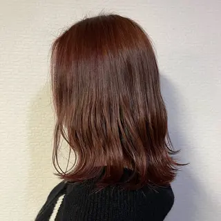 ミディアム カラー ｼﾉｻﾞｷ ｷﾅのヘアスタイル