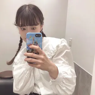 ミディアム カラー パーマ ヘアアレンジ メンズ キッズ stylist 🌸 kana.のヘアスタイル
