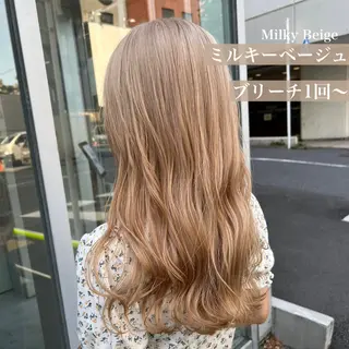セミロング カラー ヘアアレンジ 🤍THEATER 【公式】札幌🤍🍬のヘアスタイル
