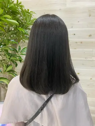 ミディアム カラー 韓国ヘア／艶カラー minamiのヘアスタイル