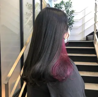 ロング カラー パーマ ヘアアレンジ メンズ キッズ stylist 🌸 kana.のヘアスタイル