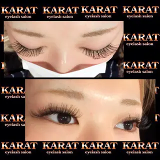 マツエク・マツパ ★KAEDE★伊勢崎 【KARAT】のマツエク・マツパデザイン