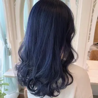 カラー ブリーチなし 透明感カラー/艶髪のヘアスタイル