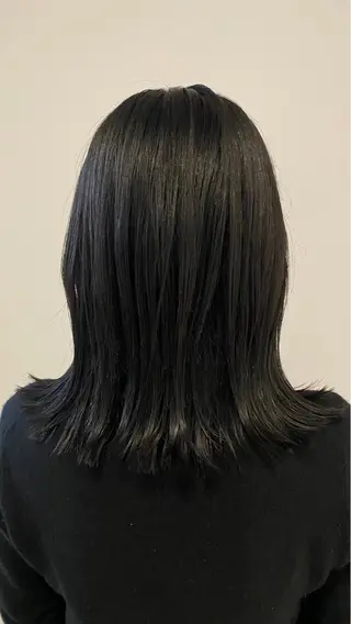 ミディアム ミディアム／ ヒグレアキコのヘアスタイル