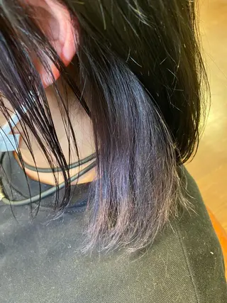 ミディアム カラー liL  hair サトウリョウタのヘアスタイル