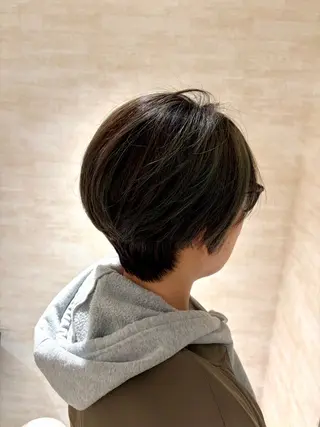 ショート BEAUTRIUM 広尾店所属・木村 飛蕗💎 カットモデル募集のヘアスタイル