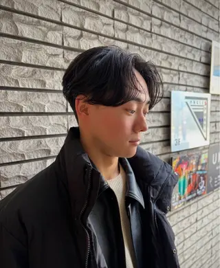 ショート メンズ UMM daichi メンズパーマのヘアスタイル