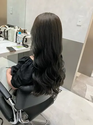 カラー 💖ブリーチなし透明 感💖ASAHIのヘアスタイル