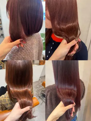 ミディアム カラー kako /透明感カラー🤍のヘアスタイル