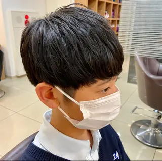 ショート メンズ 髪質改善・縮毛・ 艶髪カラー　Maruのヘアスタイル