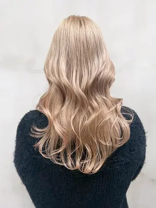 セミロング カラー ITbyALBUM 松戸のヘアスタイル
