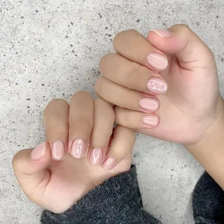 ミディアム カラー パーマ ヘアアレンジ メンズ キッズ ネイル マツエク・マツパ Salon Ｋのネイルデザイン