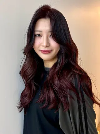 ロング ハイトーン/レイヤー nail 百咲💌のヘアスタイル