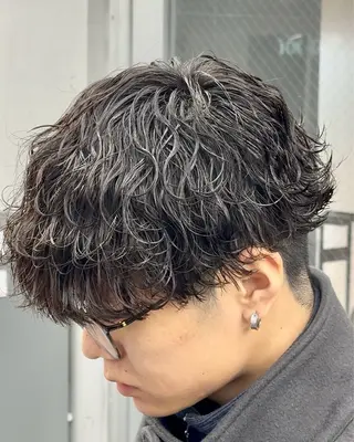パーマ メンズ 👑原宿メンズパーマ /原宿/かずま👑のヘアスタイル