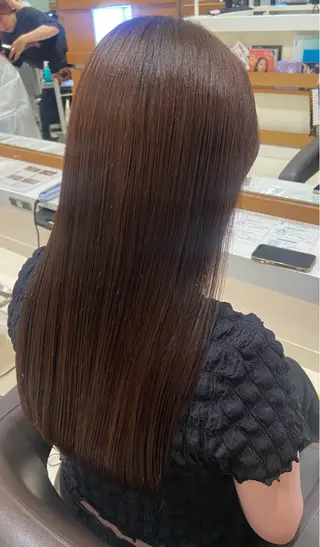 ロング 🫧【ちゅるんカラ ー】あいみ🫧のヘアスタイル