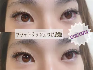 マツエク・マツパ AURORA RINAのマツエク・マツパデザイン