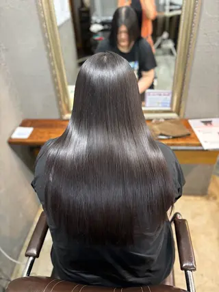 ロング 猪瀬 純子のヘアスタイル