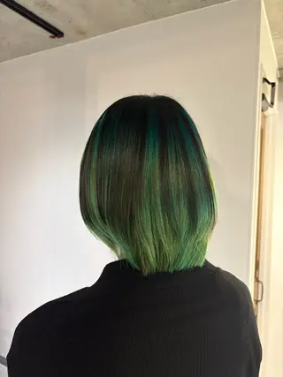 ミディアム 宇野愛華∕ パーマスタイルのヘアスタイル
