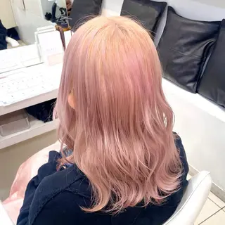 セミロング カラー 🌸暖色髪質改善 MEI🌸のヘアスタイル