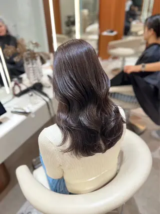 カラー メンズショート/ピン パーマ/新宿/フウガのヘアスタイル