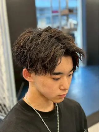 パーマ メンズ メンズ美容室/瀬田/ ナガタリクトのヘアスタイル