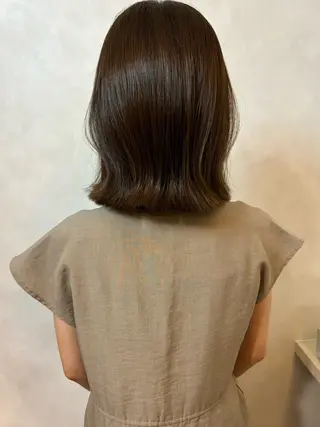 ミディアム 米倉 柚葉のヘアスタイル