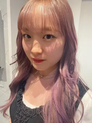 カラー RISAKO レイヤーカット🎀のヘアスタイル