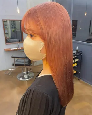 ロング カラー ハイトーン/デザイン hirokiのヘアスタイル