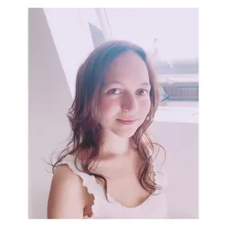 ロング カラー 中野 誠子のヘアスタイル