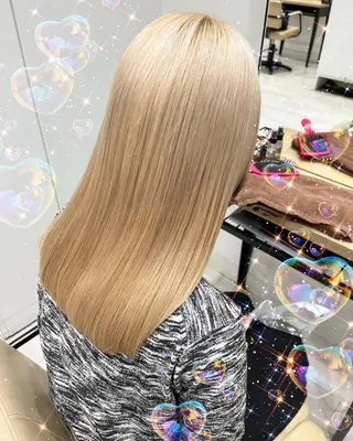 セミロング カラー 新宿駅近♡個室 ♡関口三都季🌜のヘアスタイル