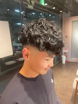 メンズ 吉田 剛のヘアスタイル