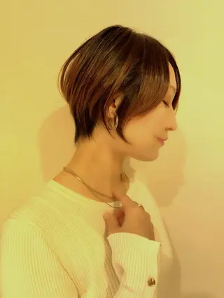 ショート 山田 みかのヘアスタイル