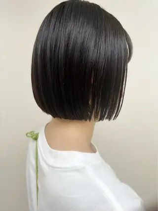 ショート 神戸ボブ✂️ ioe三宮/田 伸佳のヘアスタイル