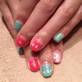 ネイル ミンクス ネイル  原宿のネイルデザイン